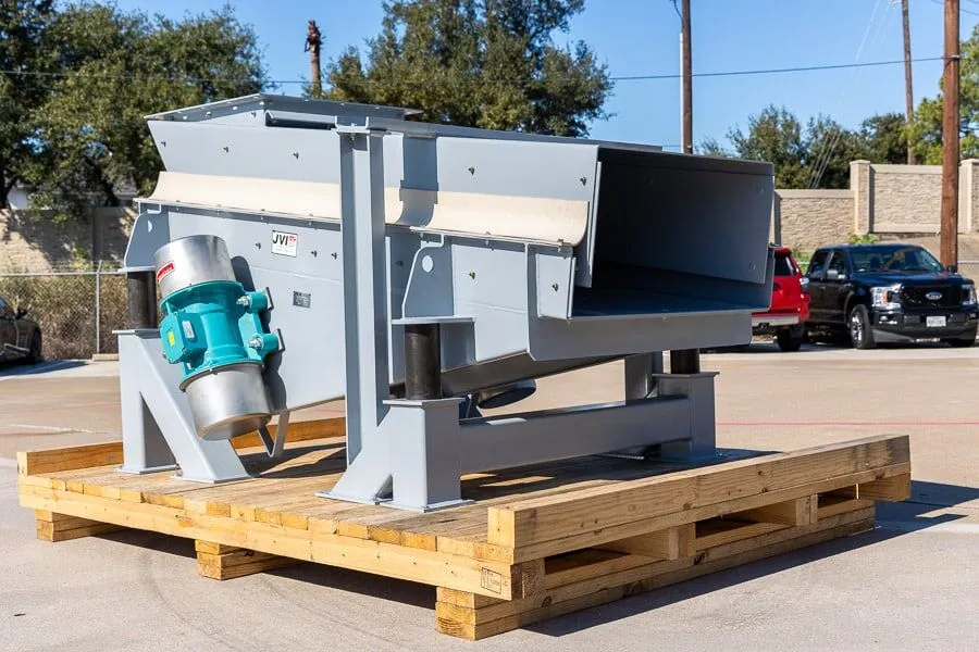 Custom Vibratory Pan Feeder Steel Plant