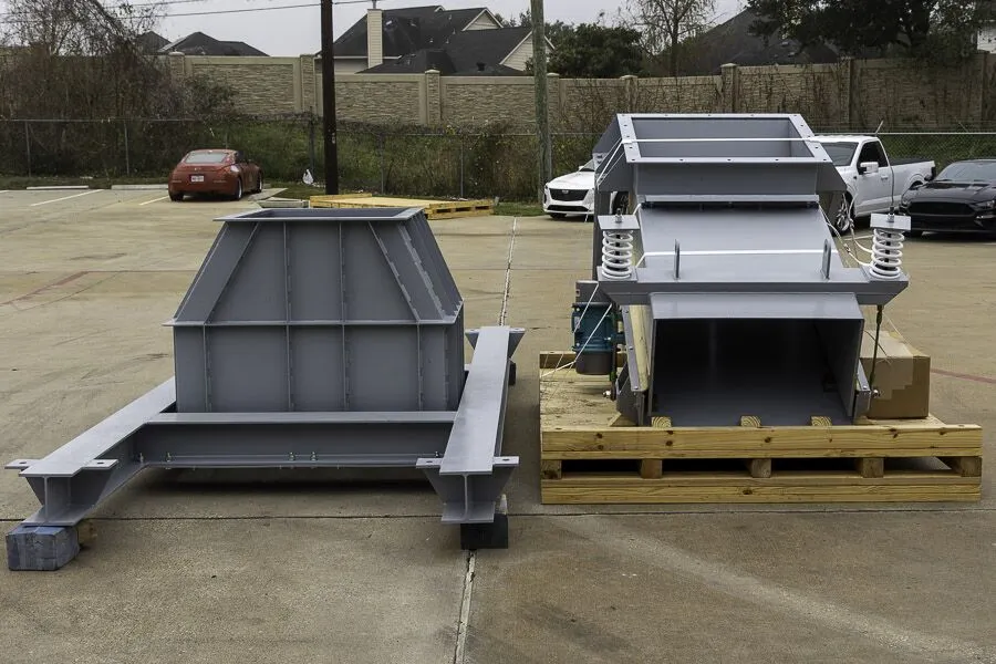 JVI Surge Tunnel Feeder Integrated Chutework Tunnel Adapter