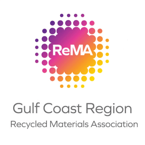 ReMA Gulf Coast Region Recycled Materials Association logo ReMA Gulf Coast Region Recycled Materials Association logo