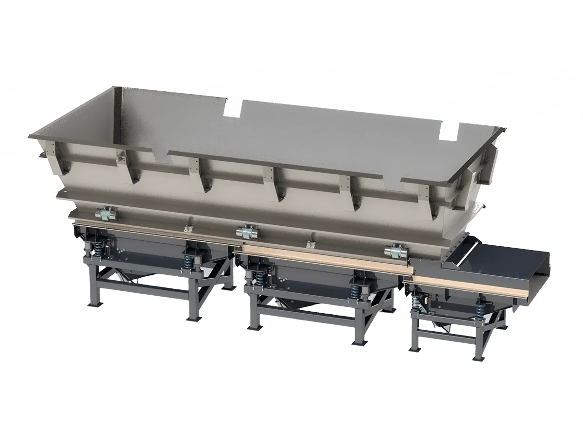 Titan Railcar and Truck Unloading Feeder System