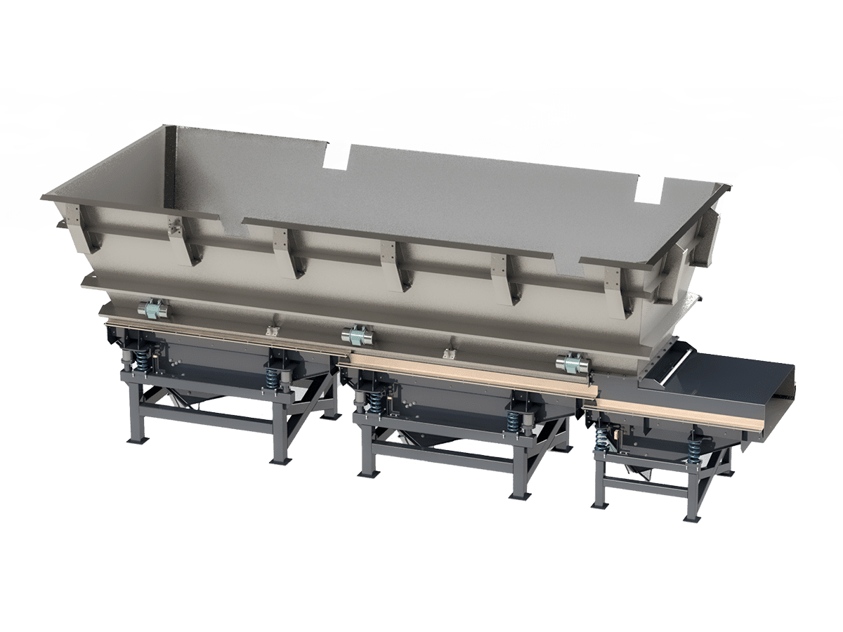 Titan-Feeder-System Titan Railcar and Truck Unloading Feeder System