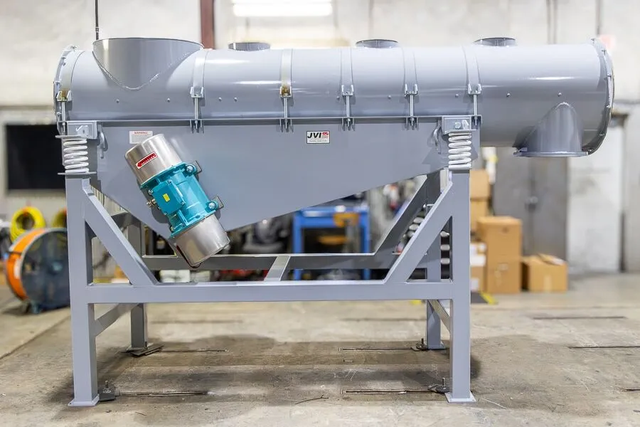 Vibratory Tube Feeder and Stand Cement Facility Vibratory Tube Feeder and Stand Cement Facility