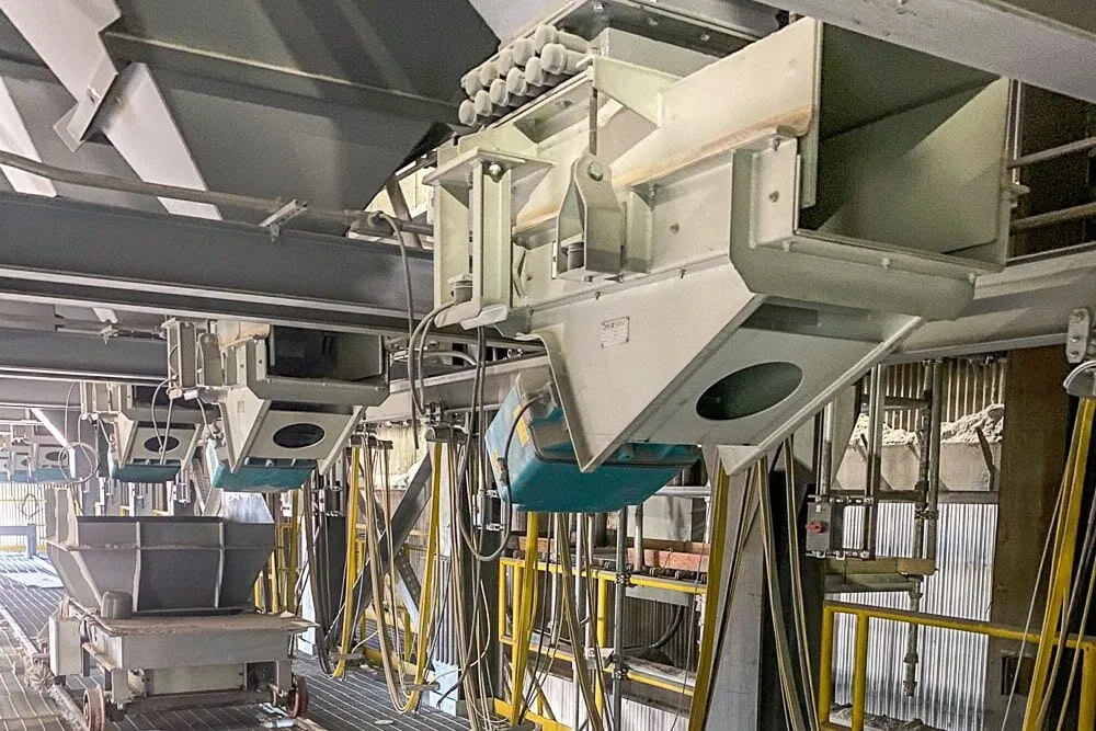Electromagnetic Pan Feeders Alloy Batch System Electromagnetic Pan Feeders Alloy Batch System
