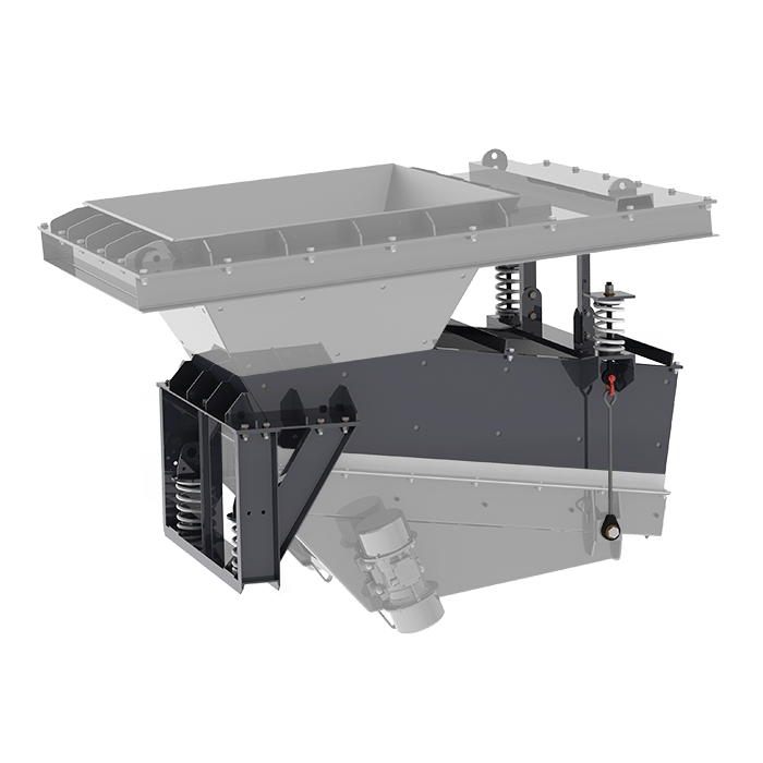 Tunnel Feeder Integrated Chute Work